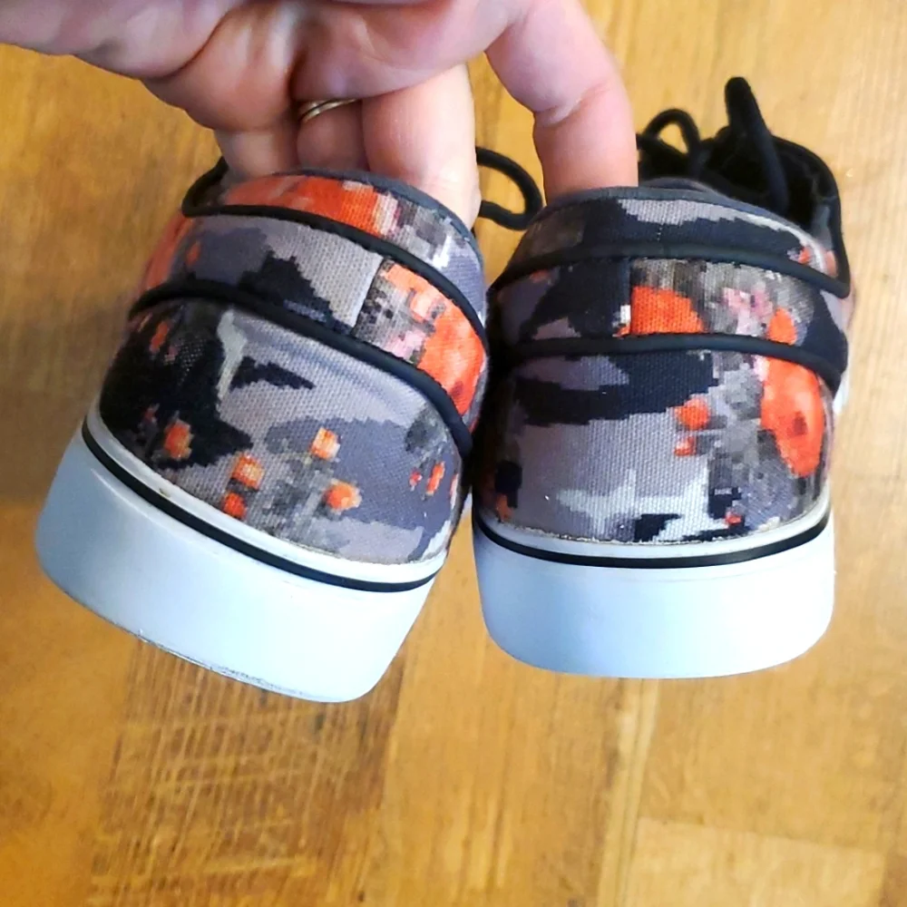 Nike Zoom SB Stefan Janoski Digi Orange‎ Floral 2013 Shoes Size 11.5